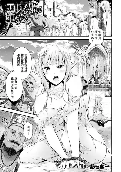 エルフの姫は堕ちて图