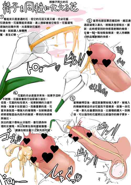 搾精植物圖