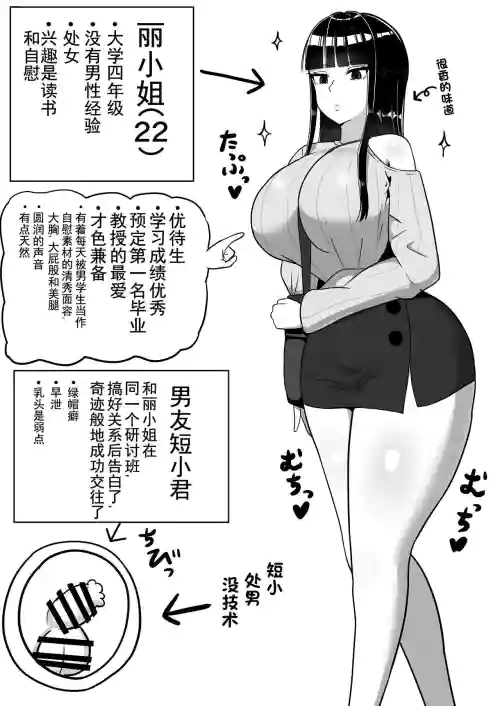 知的な彼女はお下品肉便器圖