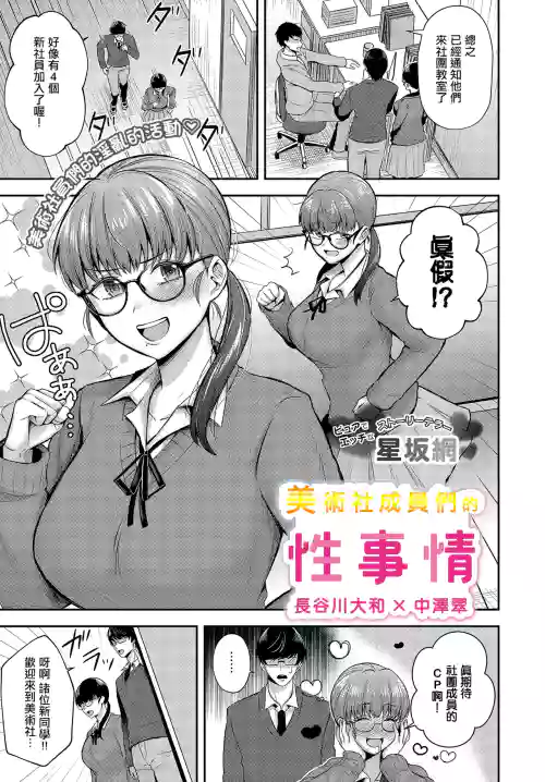 Bijutsubuin-tachi no Seijijou ~Hasegawa Yamato x Nakazawa Midori~ | 美術社成員們的性事情 封面 - HaSM.cc